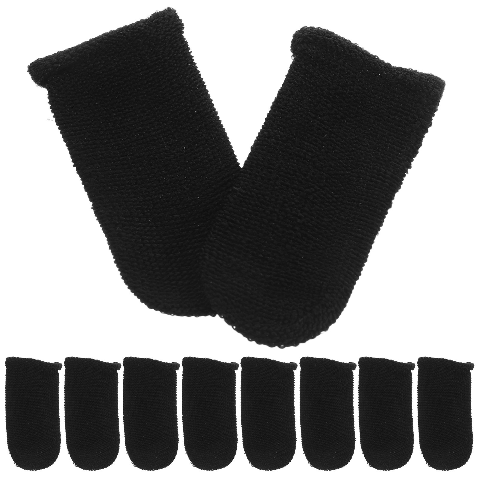 10Pcs Non Sweat Breathable Fib - Touch Screen Gloves recension och pris