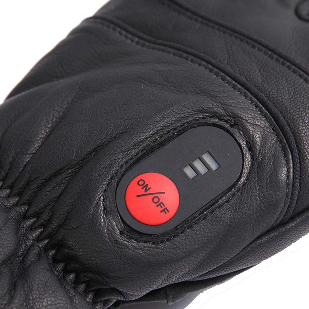 Heated Leather Gloves Men Wome - Hand Warmer Electric recension och pris