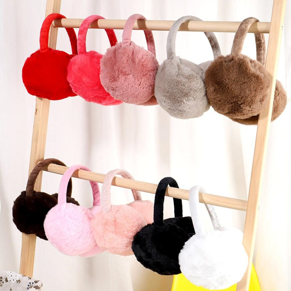 Winter Ear Muffs Fluffy Women  - Earmuffs Foldable recension och pris