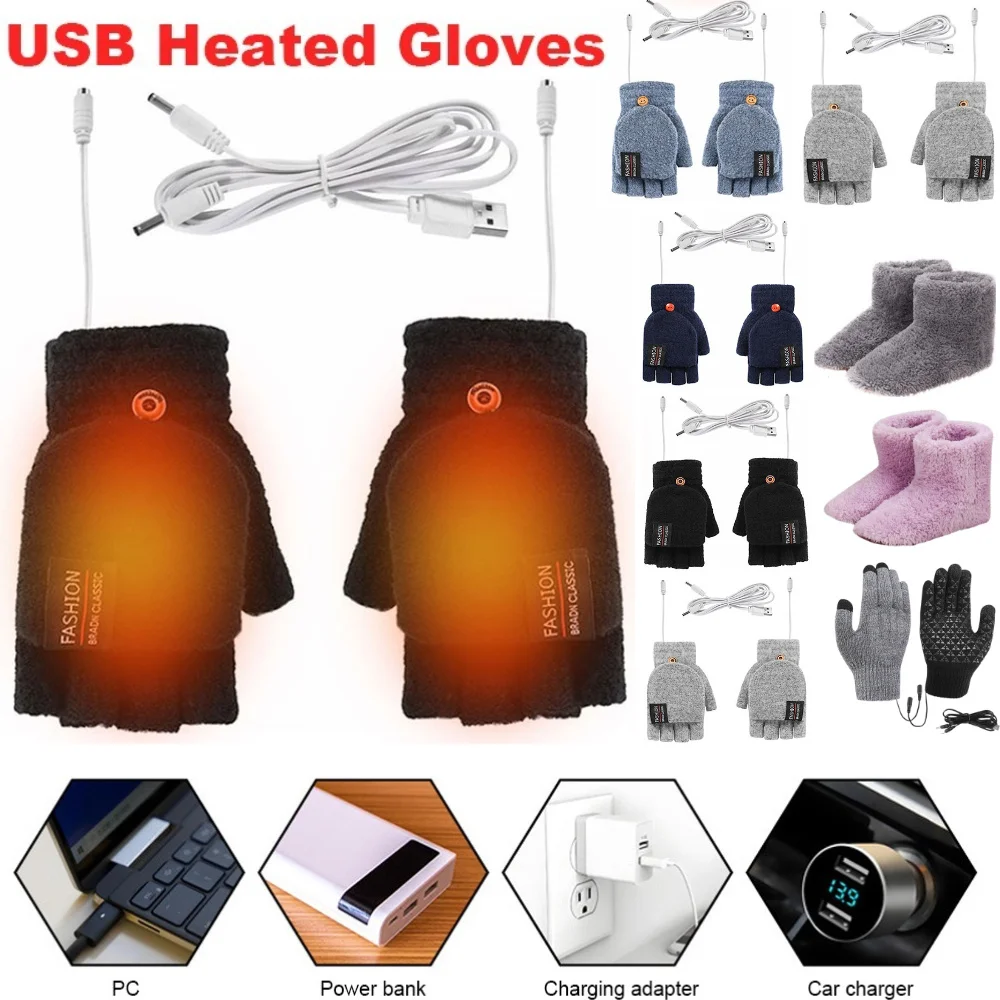 USB Electric Heated Gloves Win - Hand Warmer Electric recension och pris