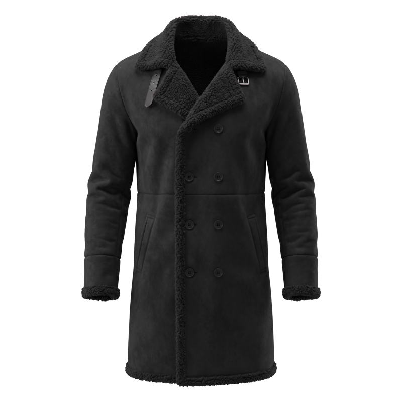 Men's Faux Suede Fur Lined Win - Down Jacket Packable recension och pris