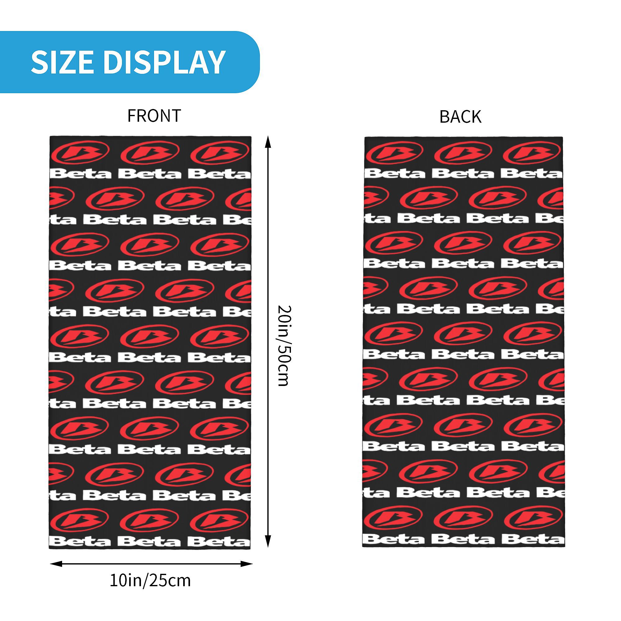 Custom New Motorcycle Racing B - Neck Gaiter Fleece recension och pris