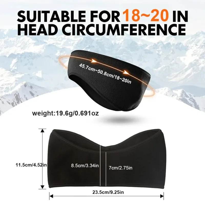 1Pcs Stylish Winter Headband E - Winter Headband Fleece recension och pris