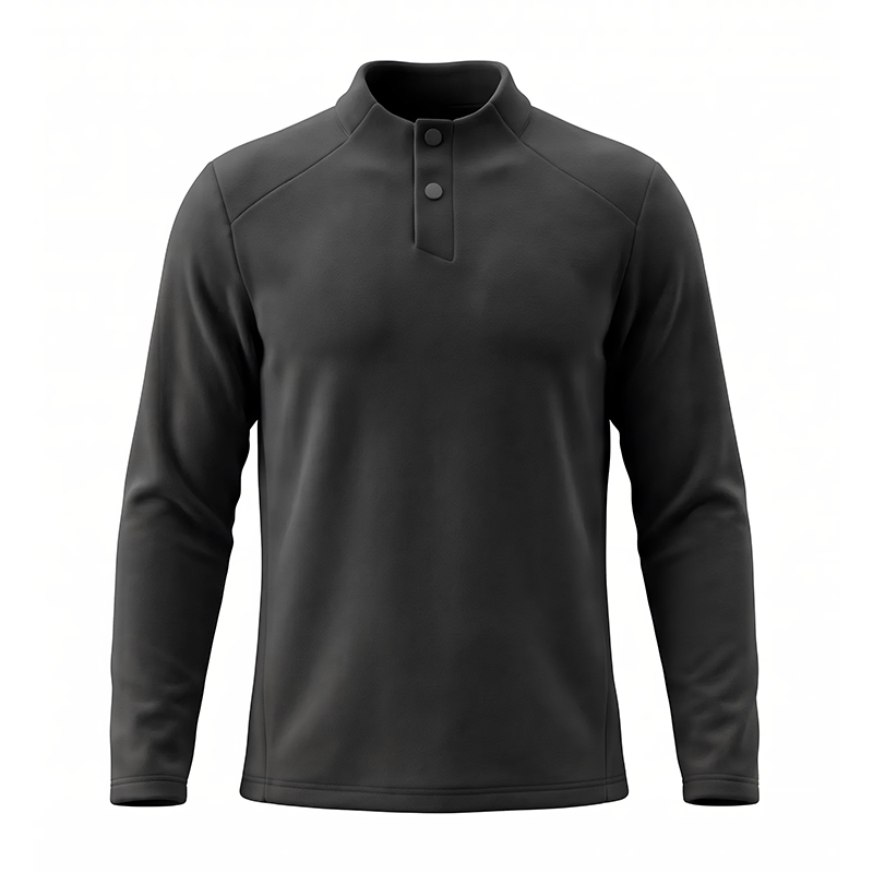 Men Fleece Lined Henley Long S - Flannel Shirt Lined recension och pris