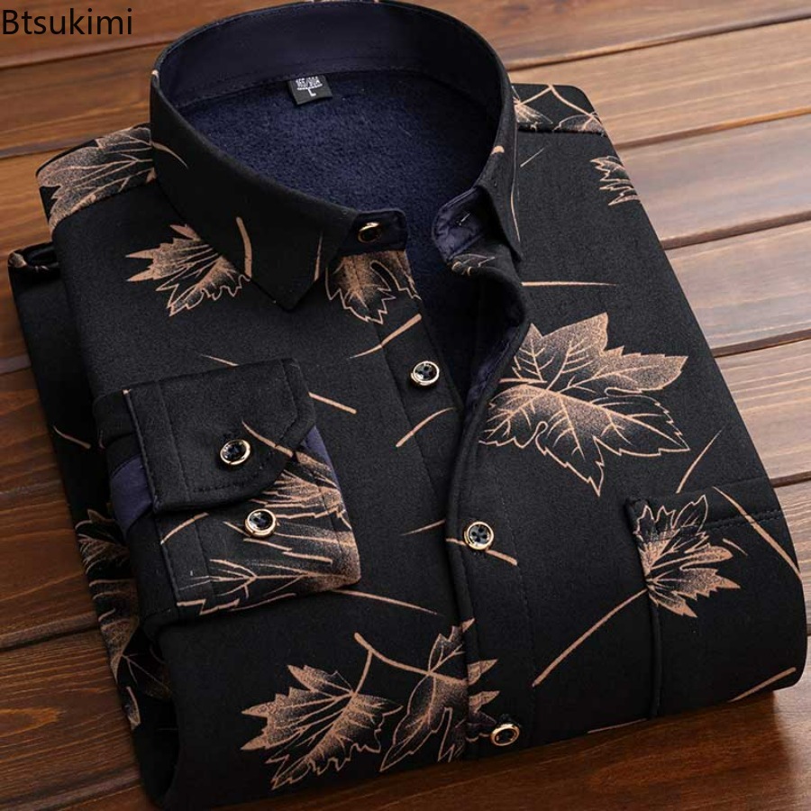 Flannel Men Shirt 2026 Autumn  - Flannel Shirt Lined recension och pris