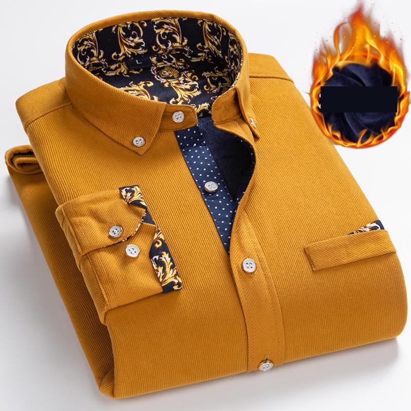Thermal Men's Heavyweight Cord - Flannel Shirt Lined recension och pris